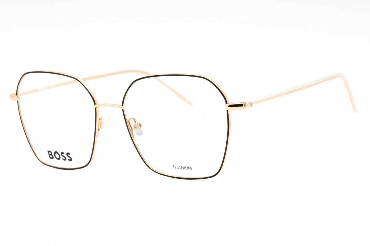 HUGO BOSS 1398 02M2 00 BLK GOLD/Clear demo lens