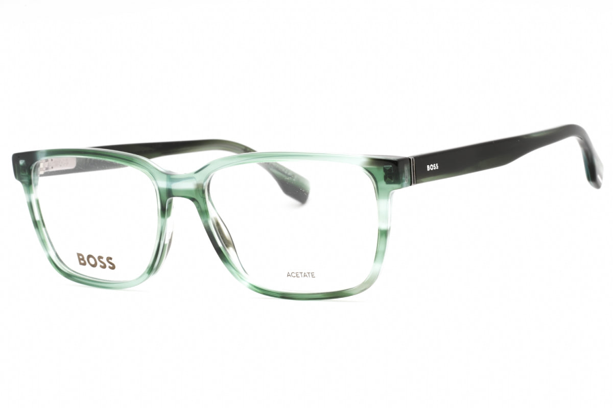 HUGO BOSS 1517 06AK 00 GREEN HORN/Clear demo lens