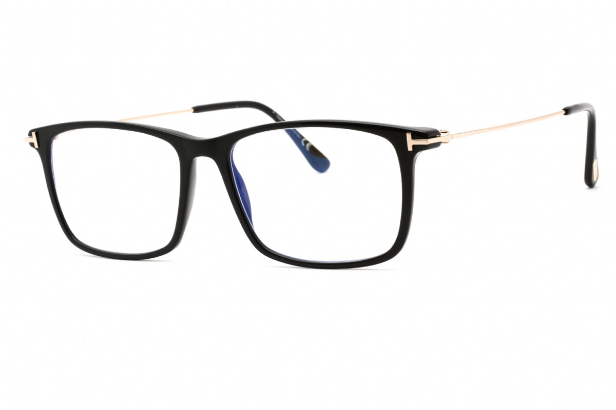 FT5758-B 001 Shiny Black/Blue-Light Block Lens