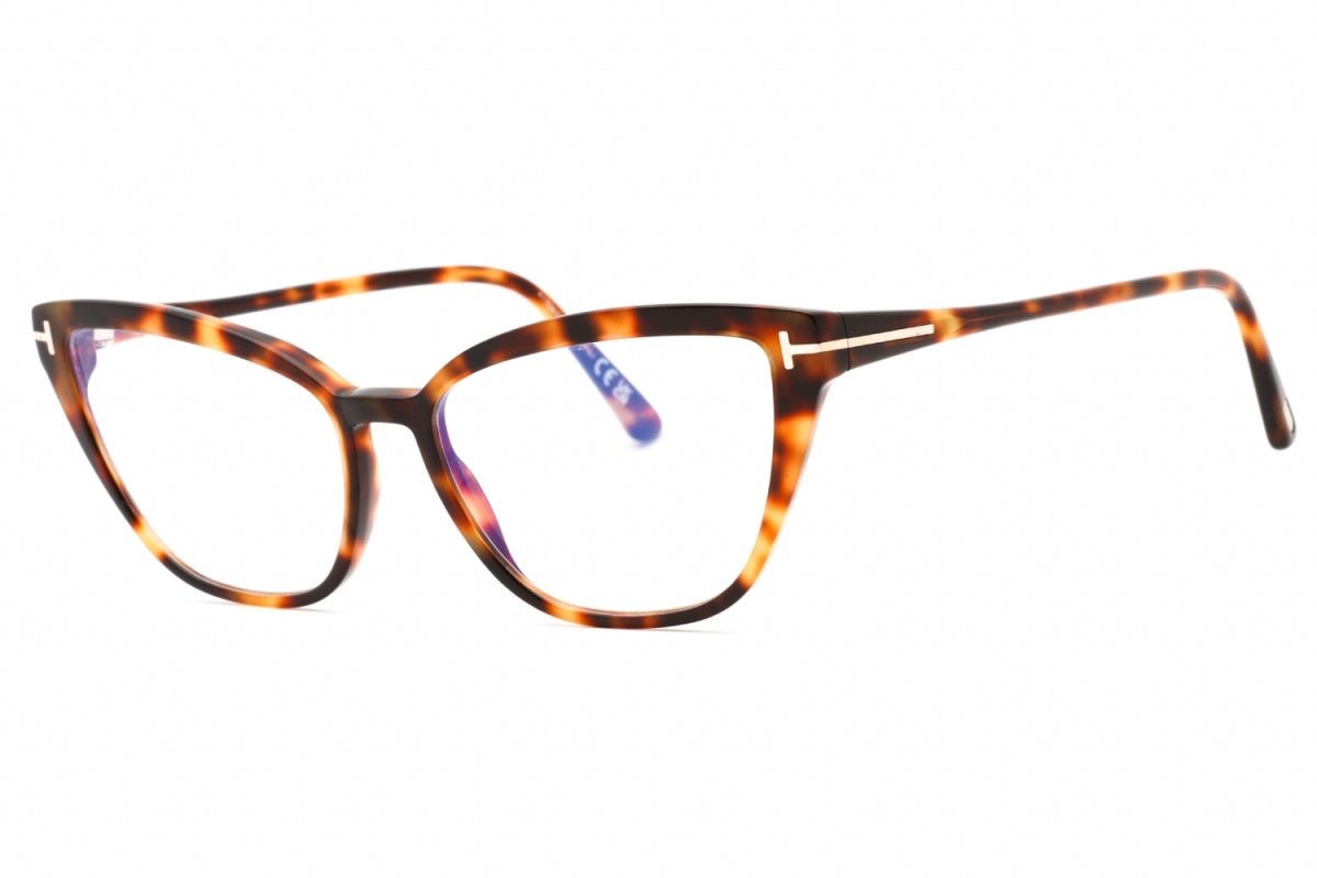 FT5825-B 053 Blonde havana/Clear/Blue-light block lens