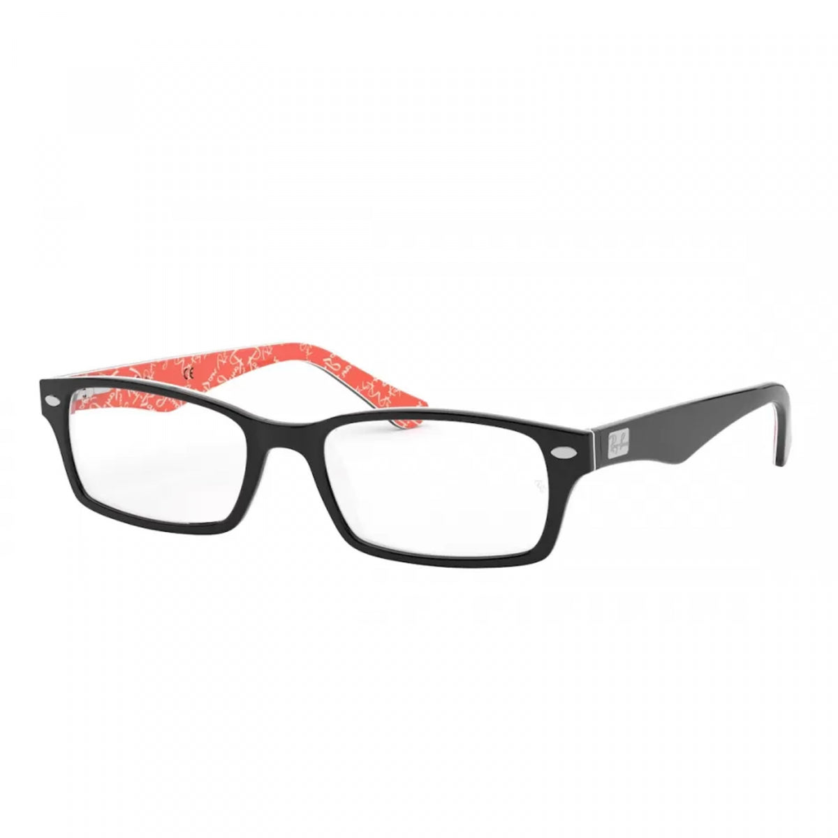 RAYBAN RX5206 2479 Black Texture Red