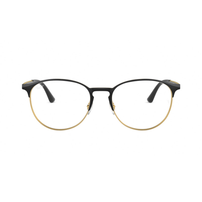 RAYBAN RX6375 2890 Black On Gold 53mm