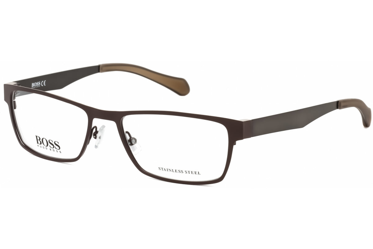 HUGO BOSS 0873 005N 00 Matte Brown Grey 54mm