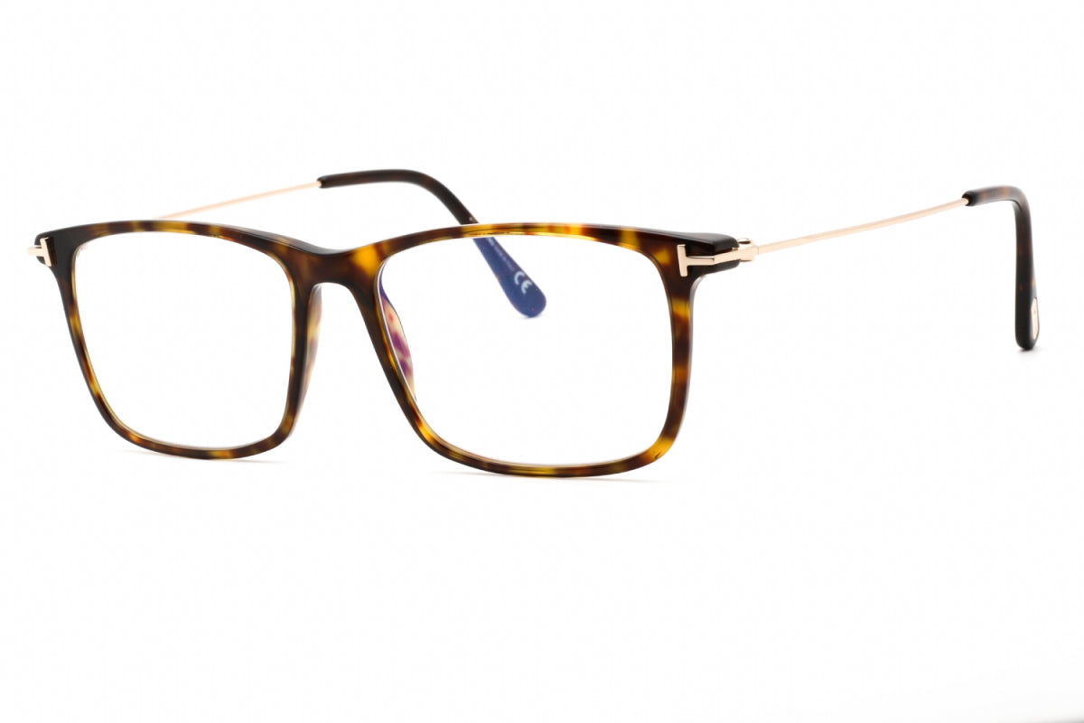 FT5758-B 052 Dark Havana/Blue-Light Block Lens