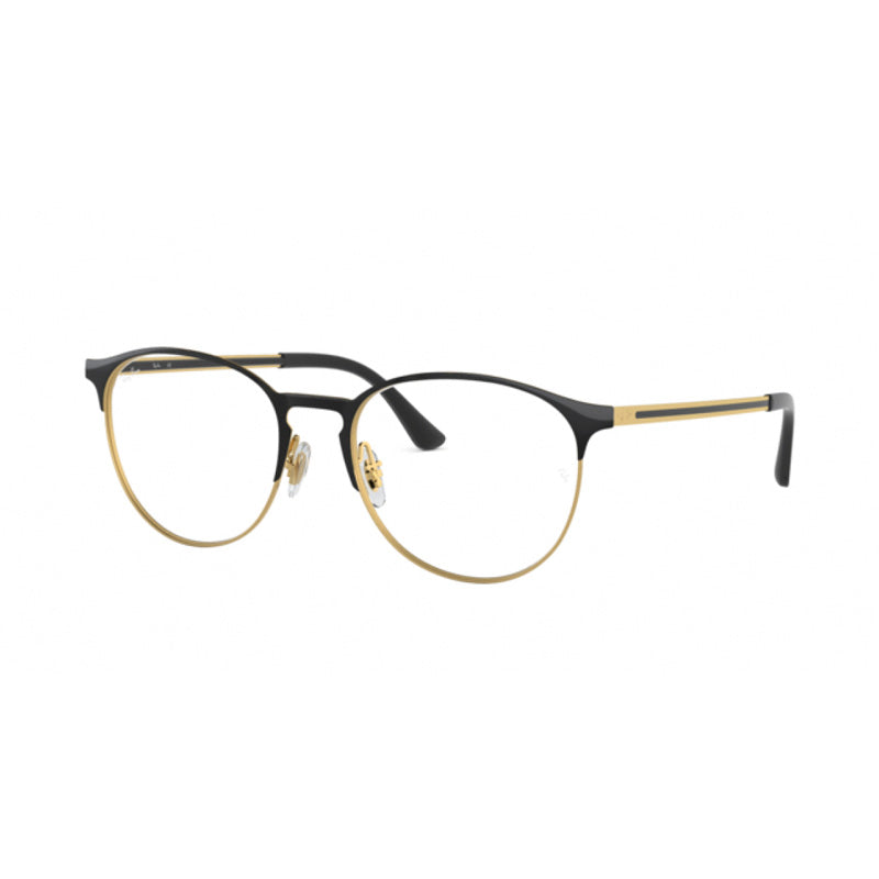 RAYBAN RX6375 2890 Black On Gold 53mm