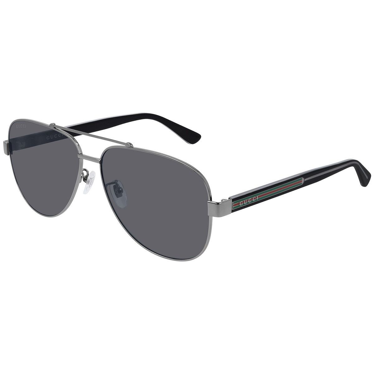 GG0528S 007 Ruthenium Black/Grey